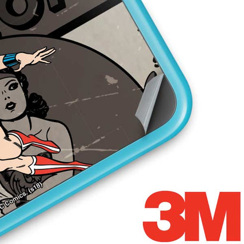 DC Comics Wonder Woman Vintage pose pattern Nintendo 2DS XL (2017) Skin